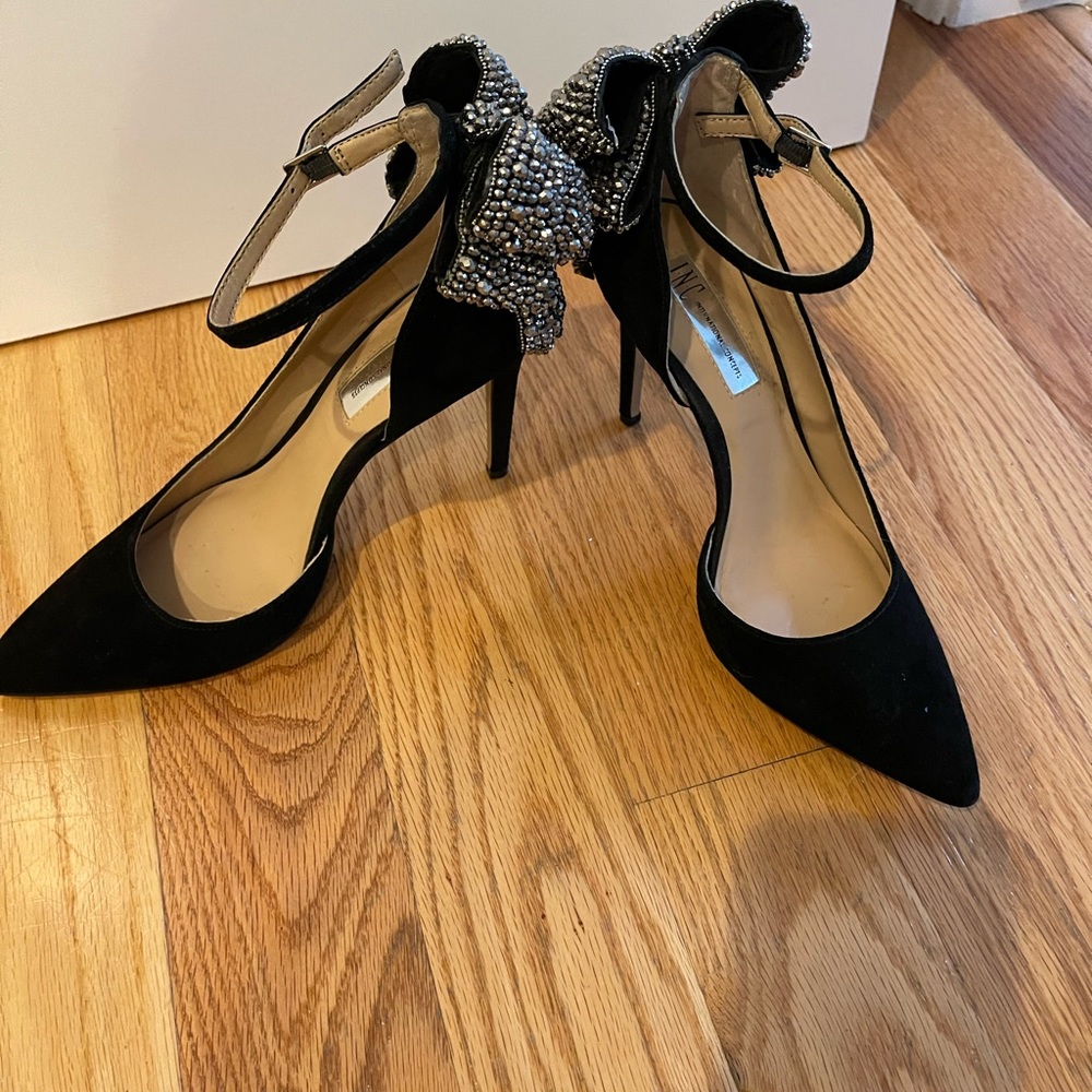 INC sparkle bow🎀 heels